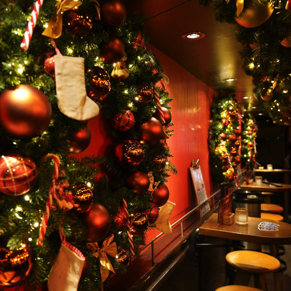 Cafe Kerstverlichting Amsterdam