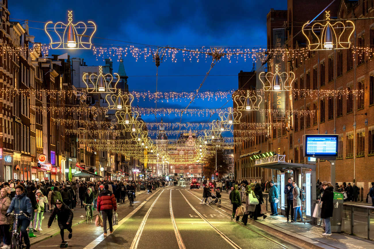 Kerstverlichting binnenstad